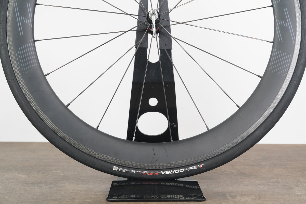 Light Bicycle 50 Novatech Carbon Tubeless Rim Brake Wheelset 11 Speed