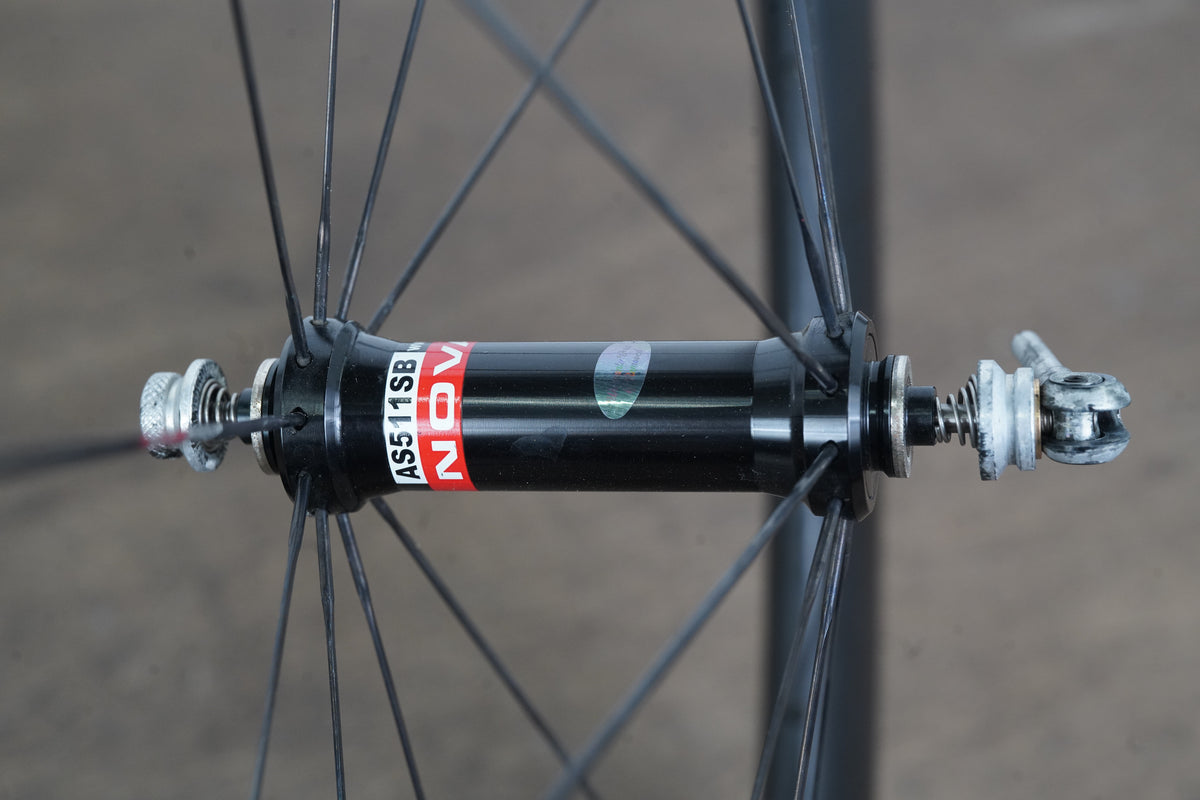 Light Bicycle 50 Novatech Carbon Tubeless Rim Brake Wheelset 11 Speed