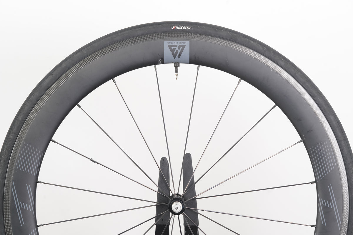 Light Bicycle 50 Novatech Carbon Tubeless Rim Brake Wheelset 11 Speed