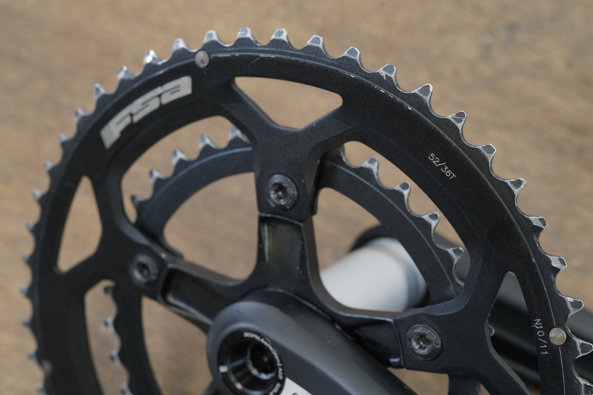 170mm 52/36T BB30 Cannondale One Road Crankset 734g