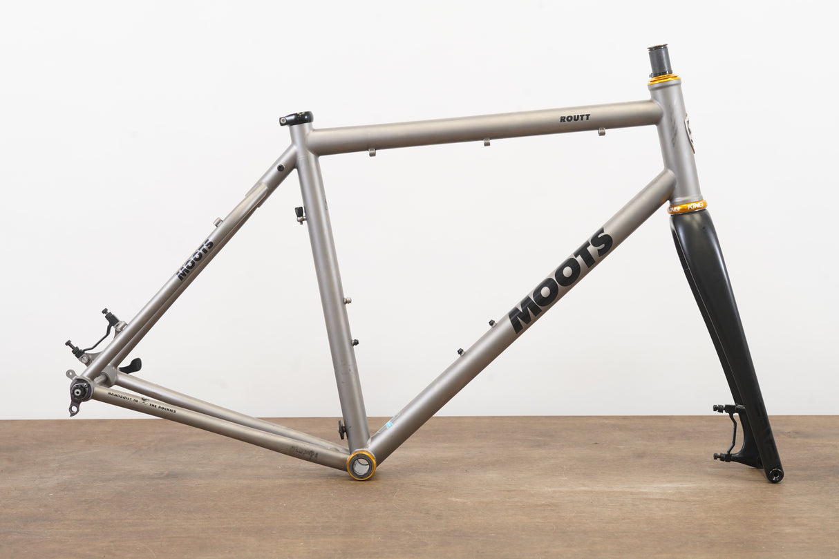 56cm Moots Routt ENVE Titanium Disc Brake Road Frameset