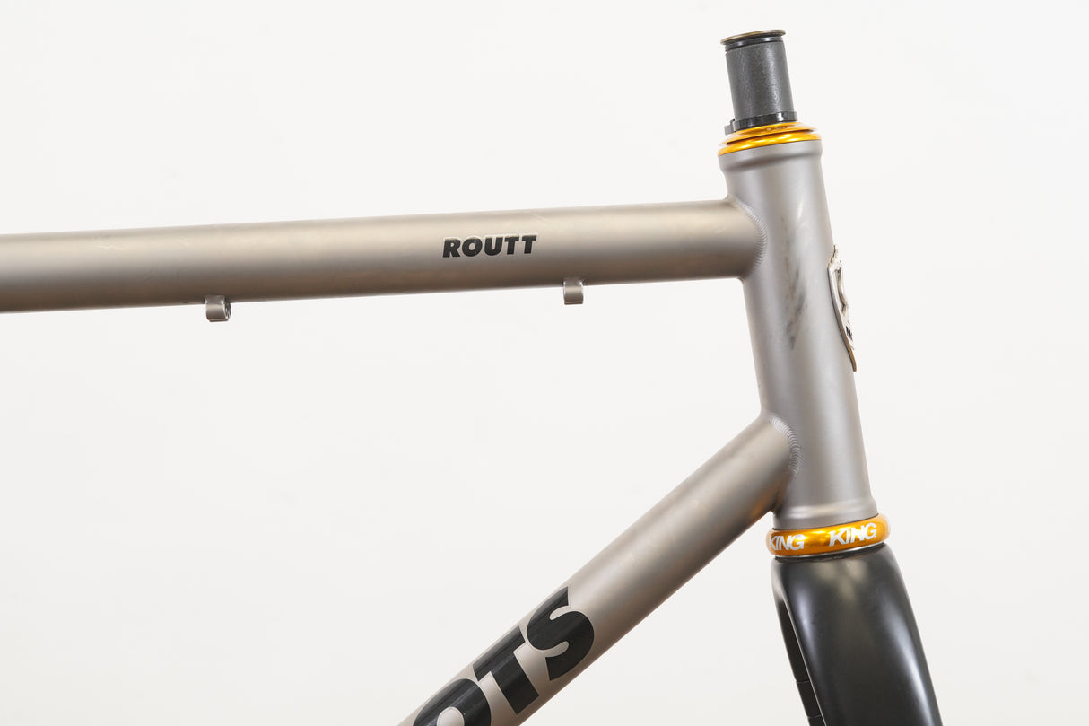 56cm Moots Routt ENVE Titanium Disc Brake Road Frameset