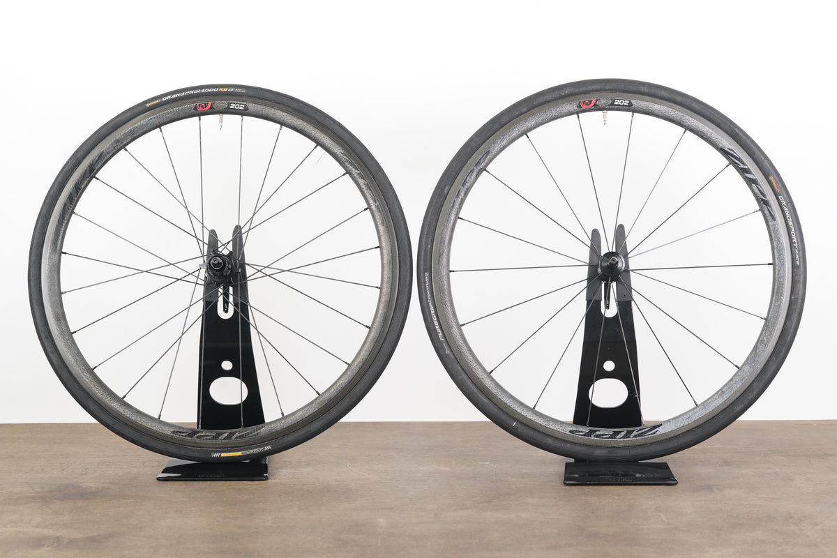 Zipp 202 Firecrest 77/177 Carbon Clincher Rim Brake Wheelset 11 Speed