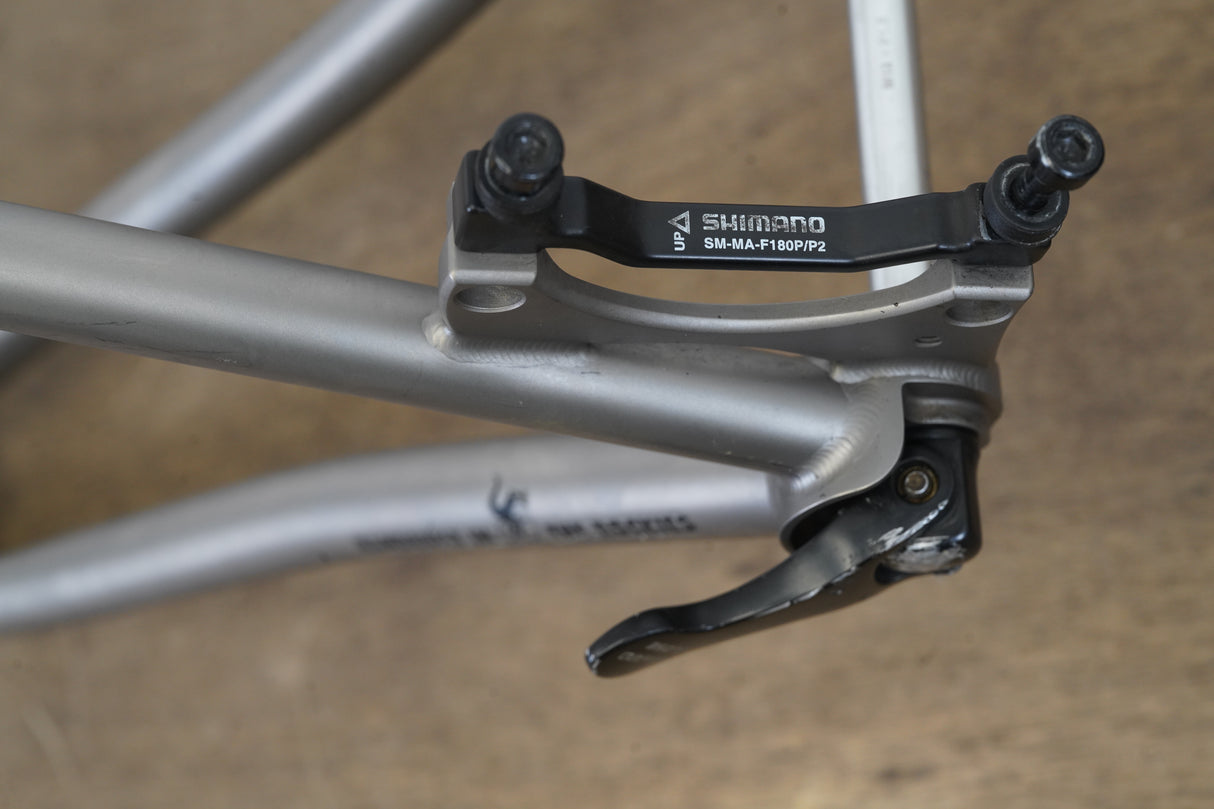56cm Moots Routt ENVE Titanium Disc Brake Road Frameset