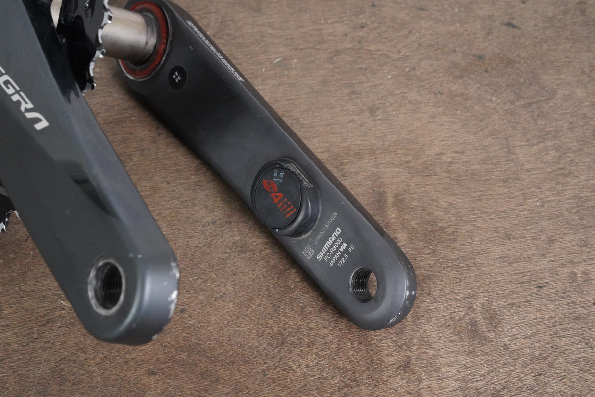 172.5mm 50/34T Shimano Ultegra FC-R8000 4iiii Power Meter Crankset