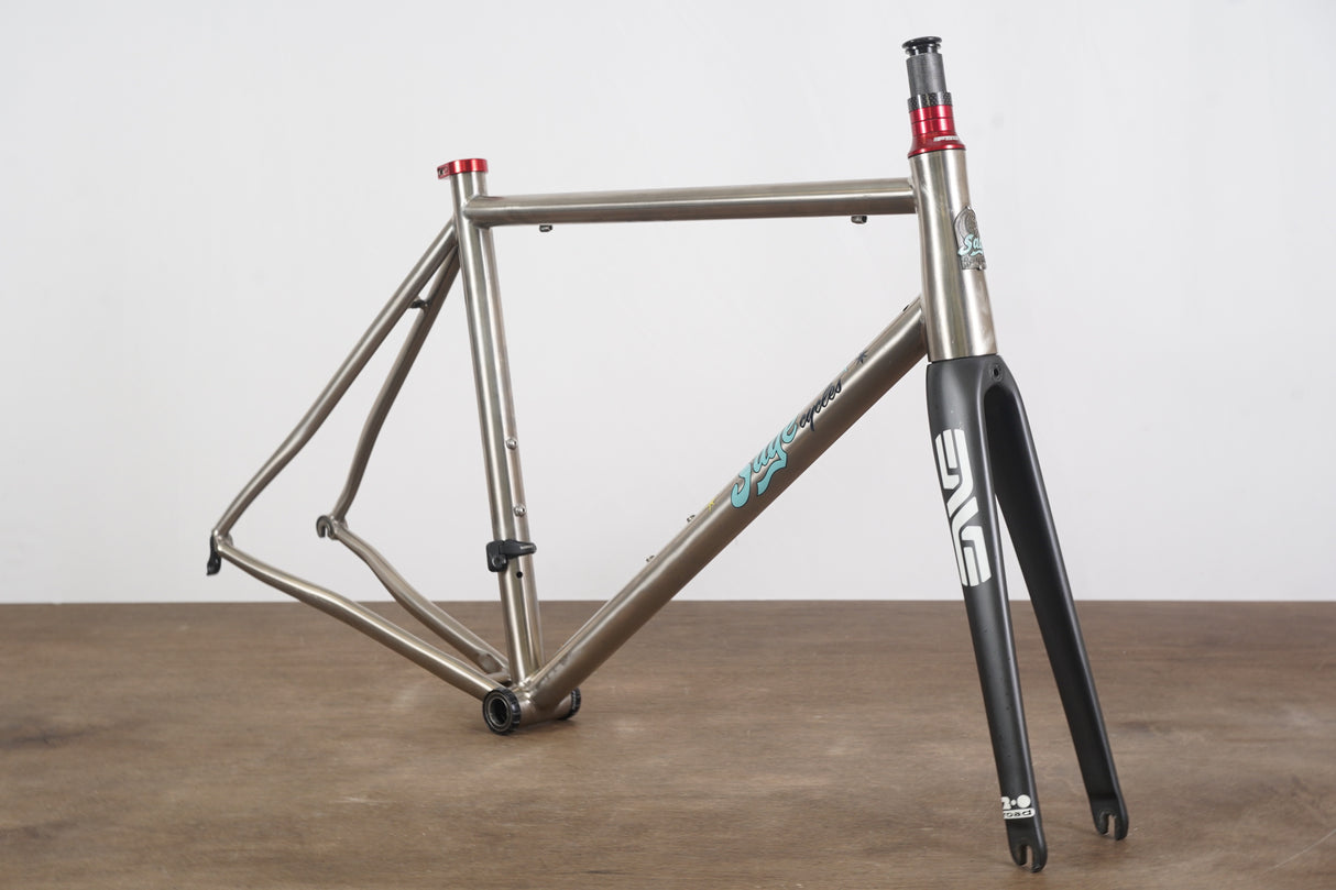 55cm Sage Skyline E1 Di2 ENVE Titanium Rim Brake Road Frameset