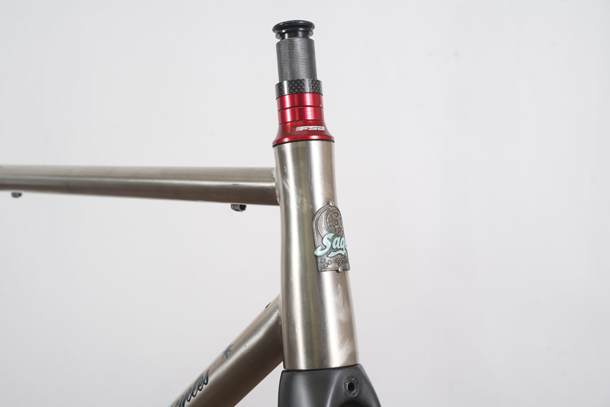 55cm Sage Skyline E1 Di2 ENVE Titanium Rim Brake Road Frameset