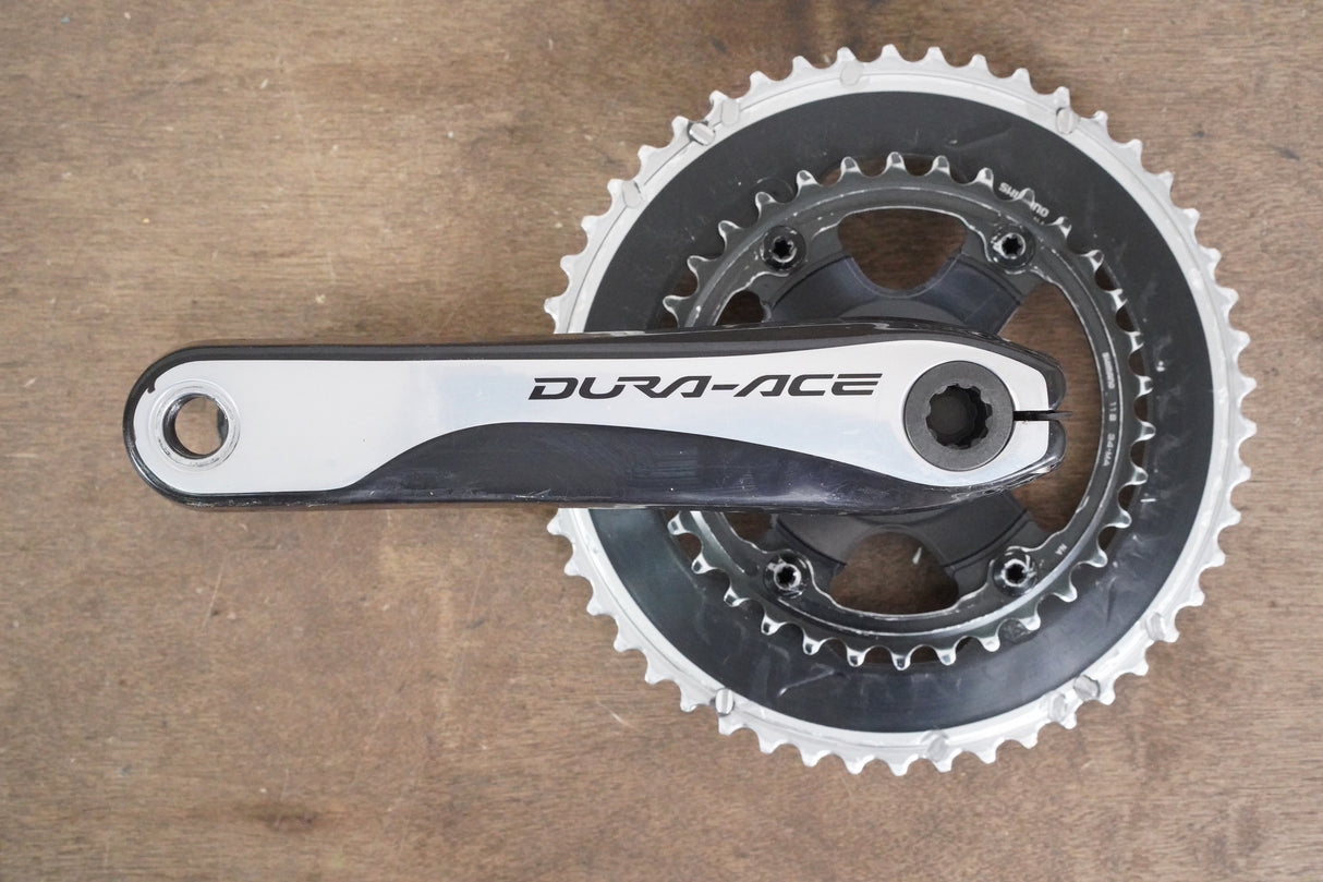 172.5mm 50/34T Shimano Dura-Ace FC-9000 11 Speed Crankset