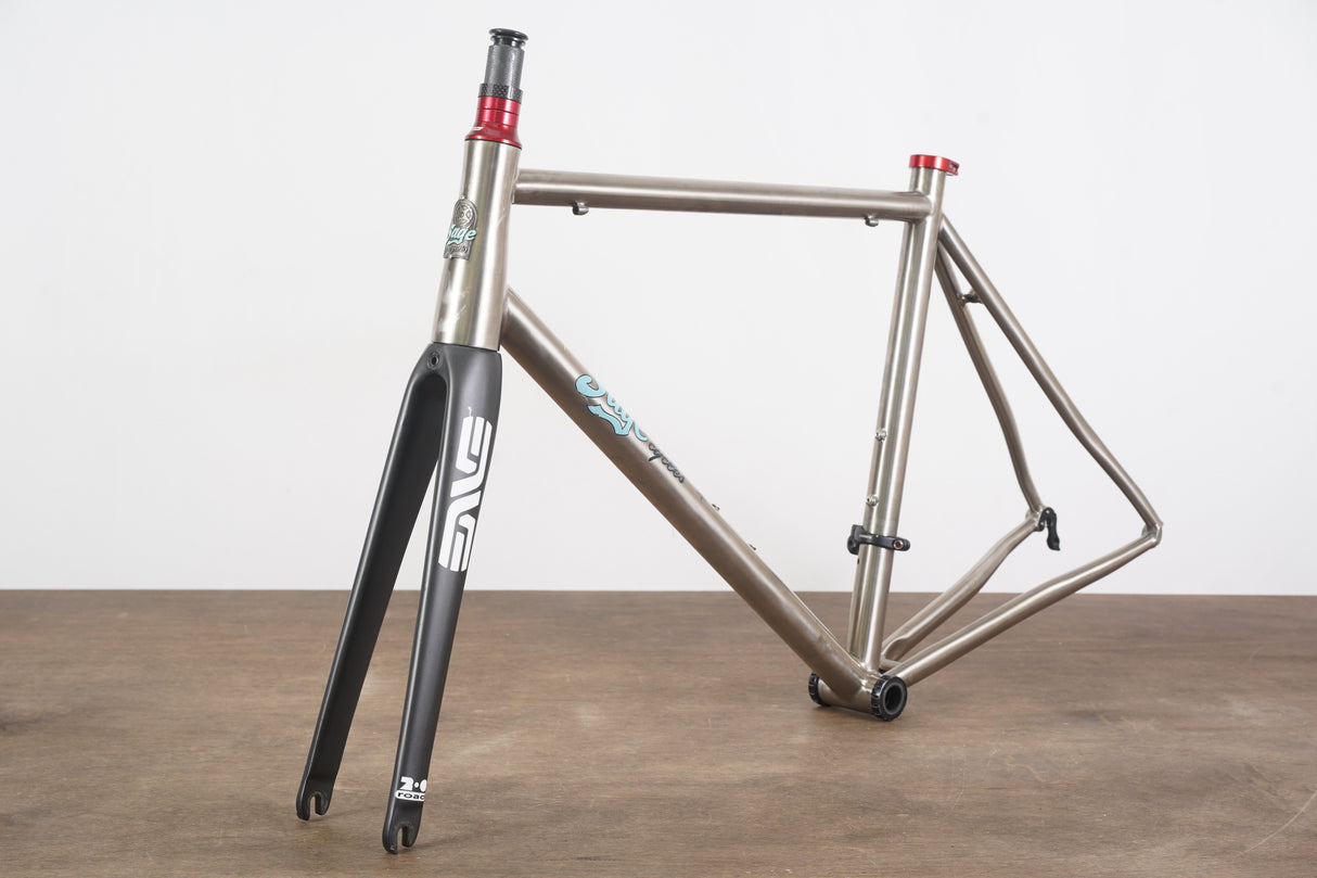 55cm Sage Skyline E1 Di2 ENVE Titanium Rim Brake Road Frameset