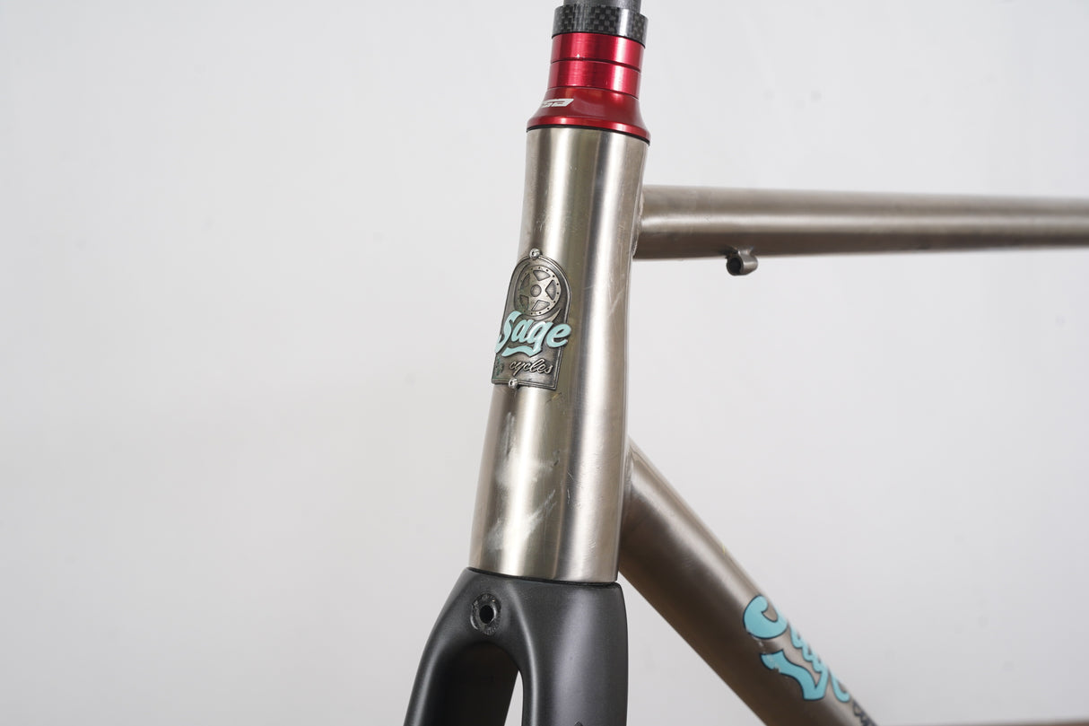 55cm Sage Skyline E1 Di2 ENVE Titanium Rim Brake Road Frameset