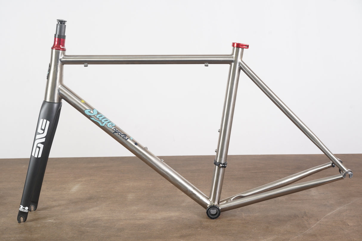 55cm Sage Skyline E1 Di2 ENVE Titanium Rim Brake Road Frameset