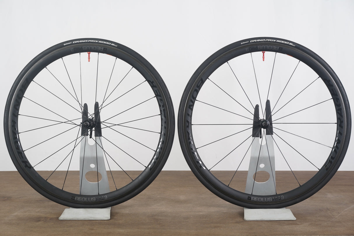 Bontrager Aeolus Pro 3 TLR Carbon Tubeless Clincher Rim Brake Wheelset 11 Speed