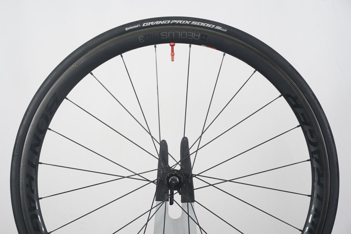 Bontrager Aeolus Pro 3 TLR Carbon Tubeless Clincher Rim Brake Wheelset 11 Speed