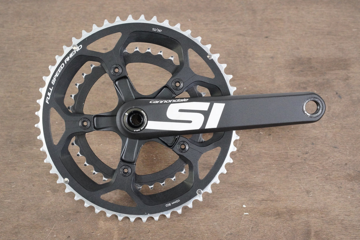 175mm 52/36T BB30 Cannondale Si Hollowgram Road Crankset