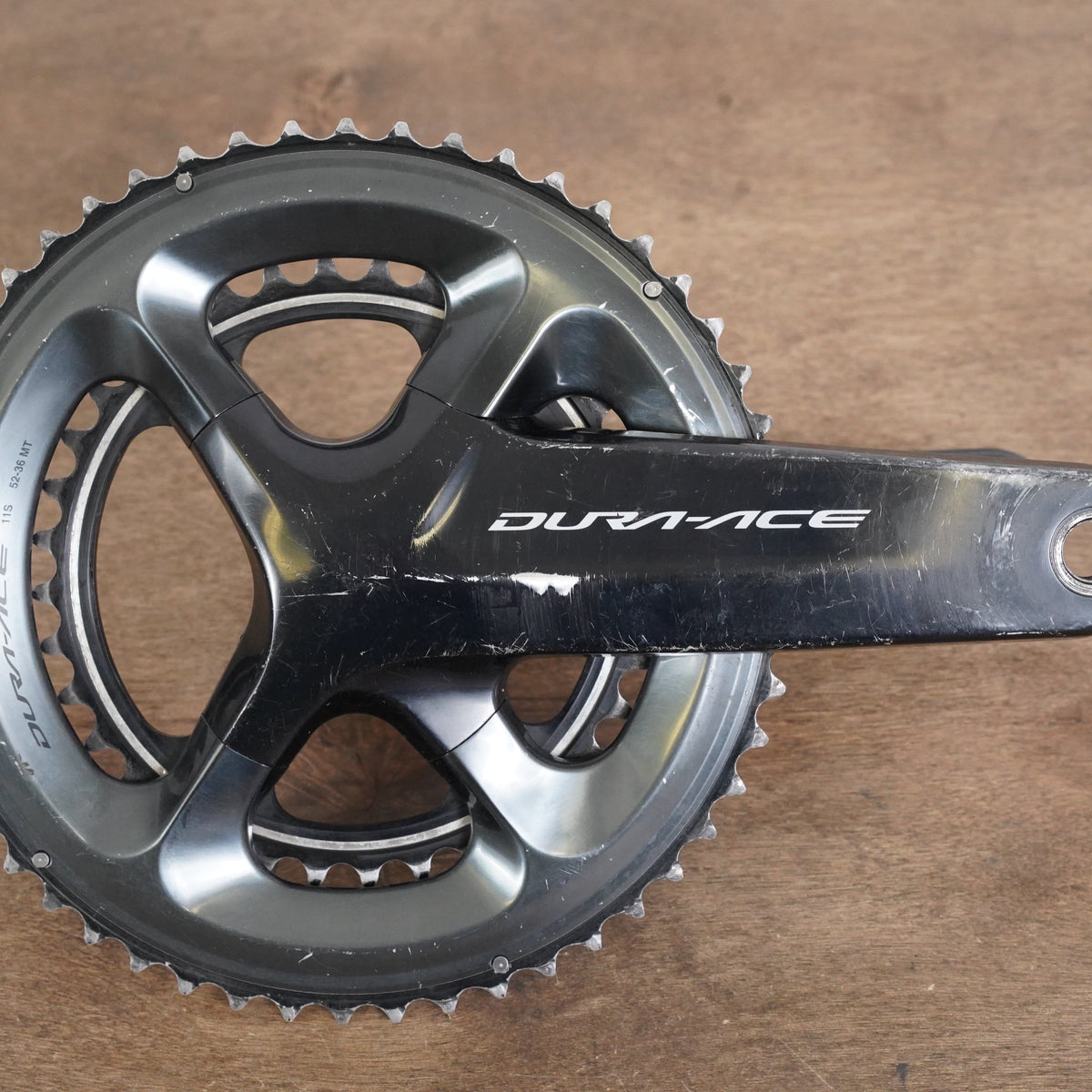170mm 52/36T Shimano Dura-Ace FC-R9100 11 Speed Crankset 9100