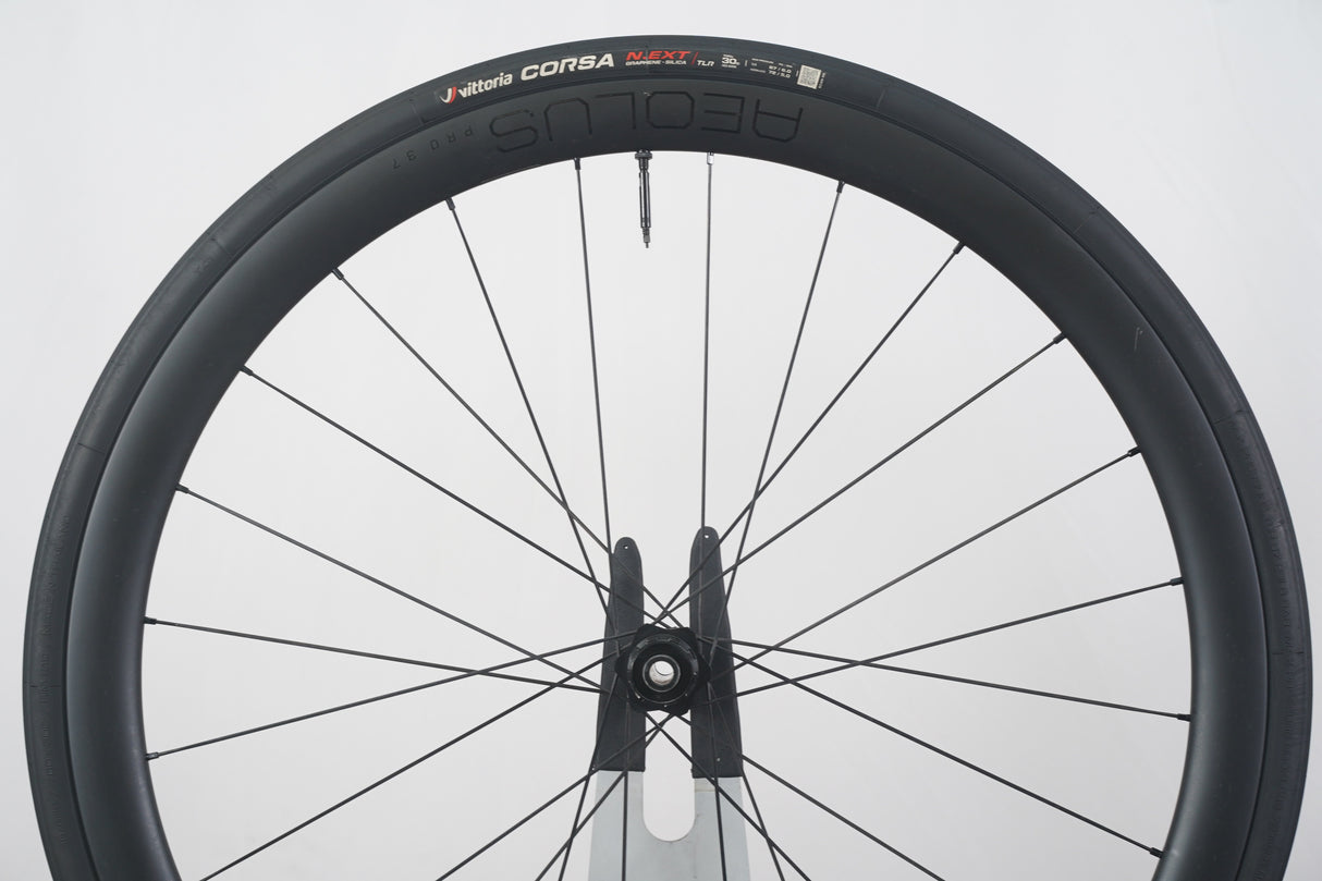 *Damaged* Bontrager Aeolus Pro 37 Carbon Tubeless Clincher Disc Brake Wheelset 11 Speed