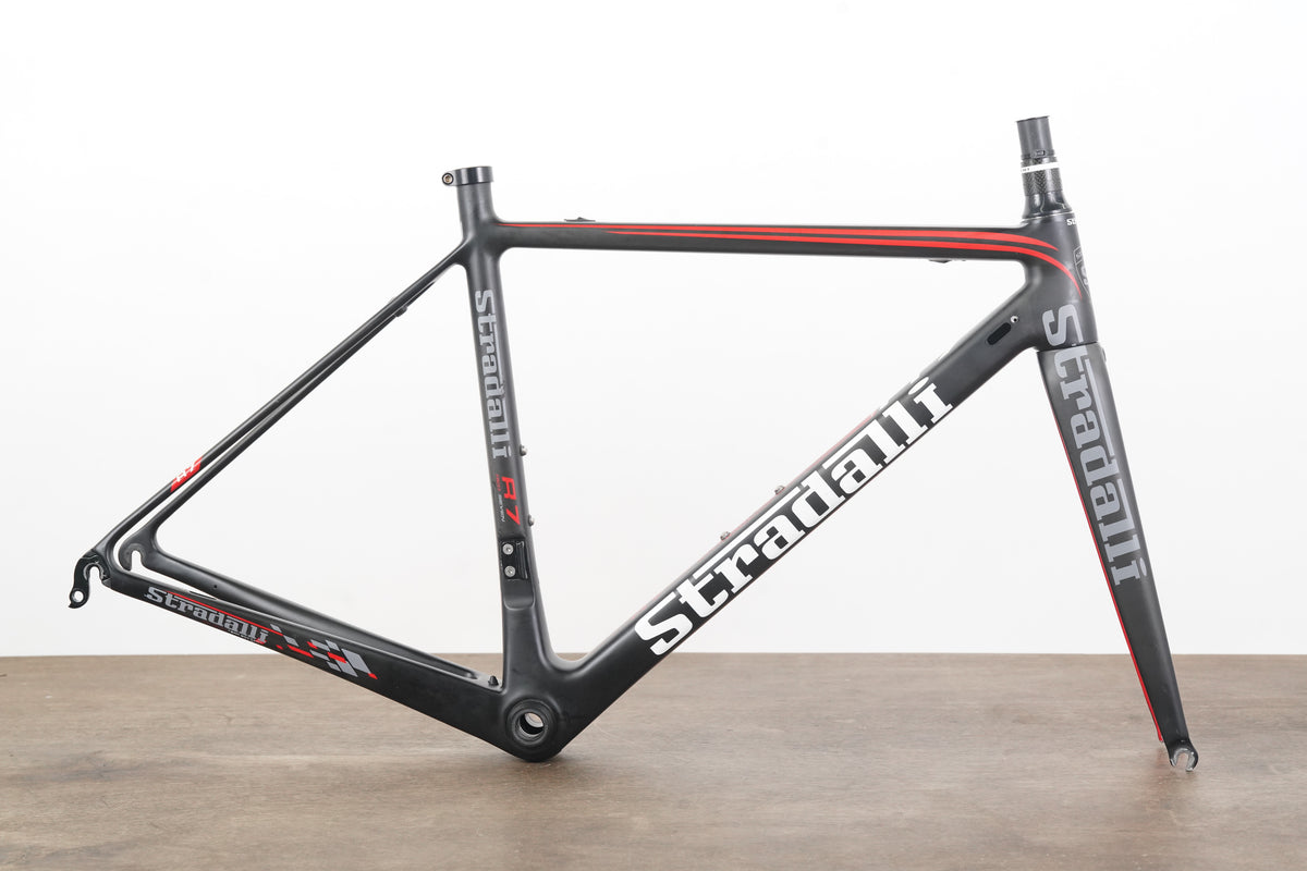 51cm Stradalli R7 Red Seven Carbon Rim Brake Frameset