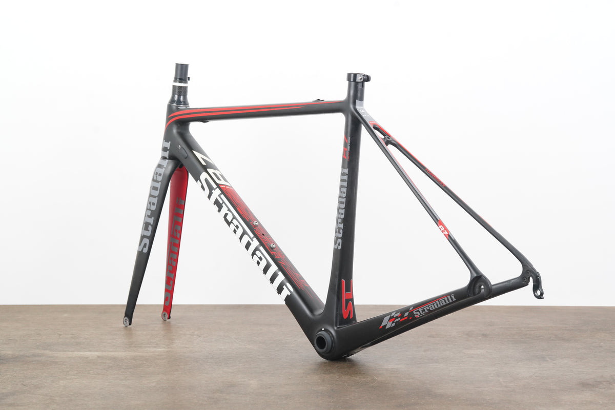 51cm Stradalli R7 Red Seven Carbon Rim Brake Frameset