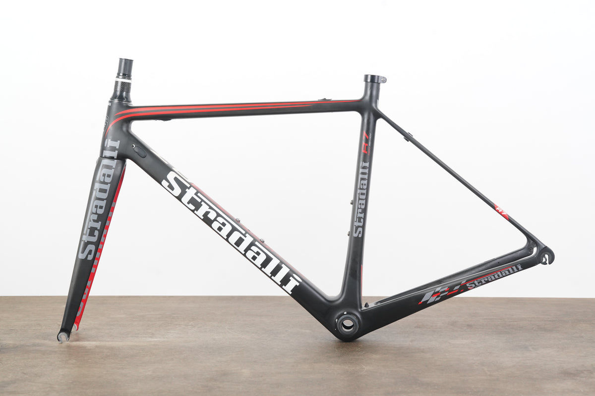 51cm Stradalli R7 Red Seven Carbon Rim Brake Frameset