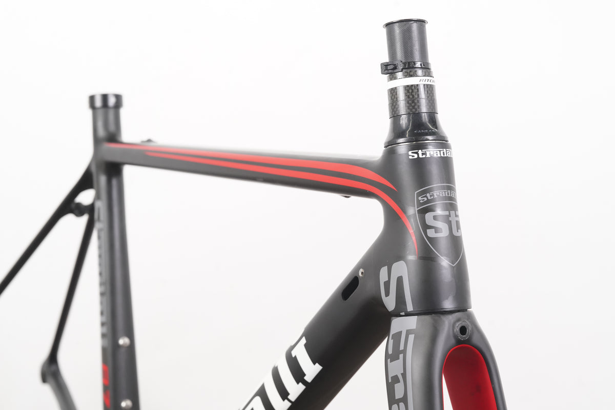 51cm Stradalli R7 Red Seven Carbon Rim Brake Frameset