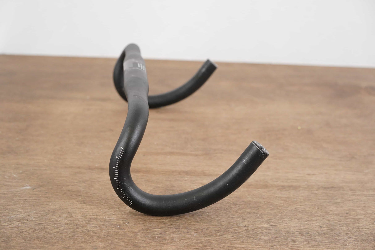 38cm PRO PLT Alloy Compact Road Handlebar 31.8mm + PRO Bar End Caps