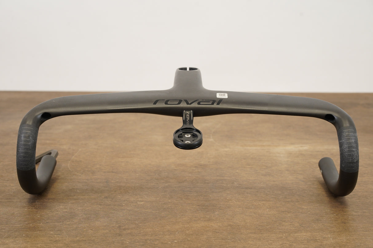 42cm 100mm Roval Rapide Carbon Integrated Barstem Handlebar + Mount 1 1/8"