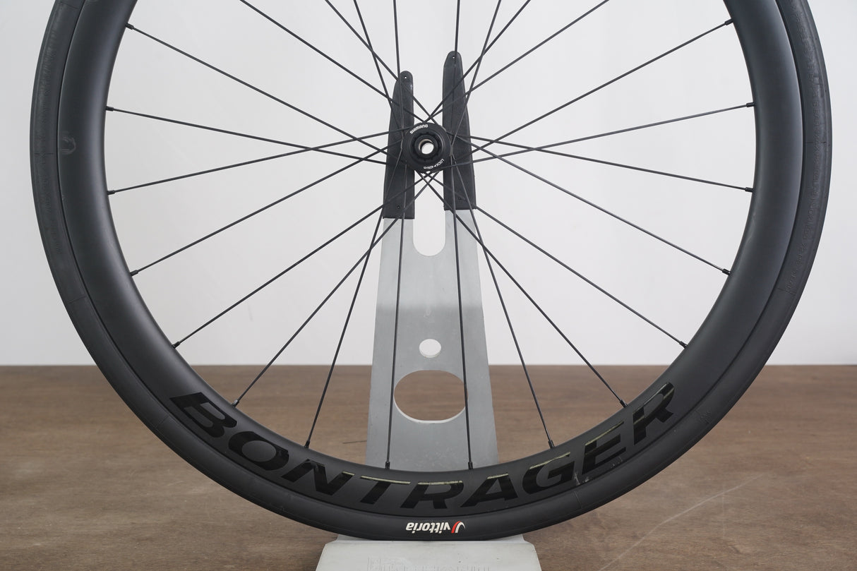 *Damaged* Bontrager Aeolus Pro 37 Carbon Tubeless Clincher Disc Brake Wheelset 11 Speed