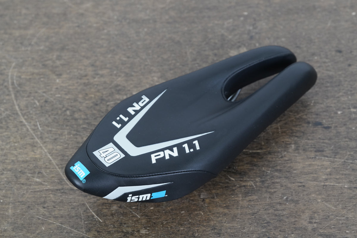 110mm ISM 40 PN 1.1 Alloy Rail TT Triathlon Road Saddle 377g