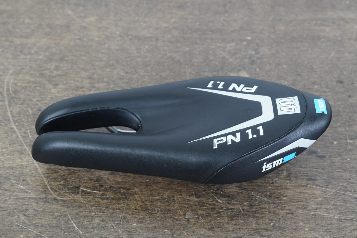110mm ISM 40 PN 1.1 Alloy Rail TT Triathlon Road Saddle 377g