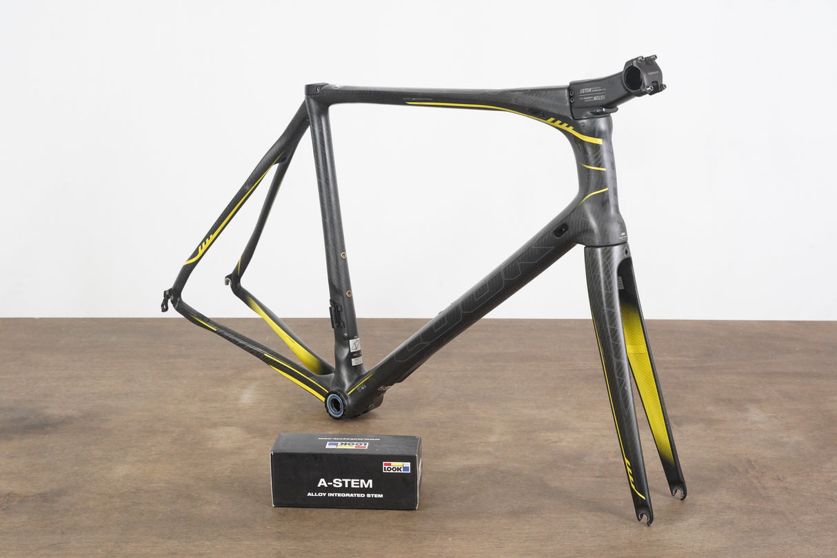 L (Large) LOOK 675 Light Carbon Rim Brake Road Frameset