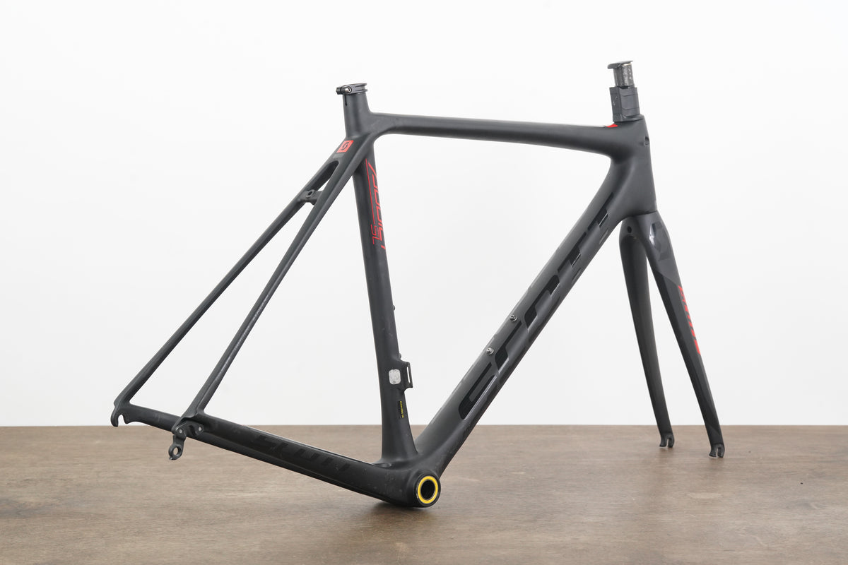 M (Medium) Scott Addict SL Carbon Rim Brake Frameset