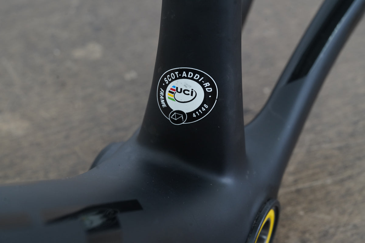 M (Medium) Scott Addict SL Carbon Rim Brake Frameset