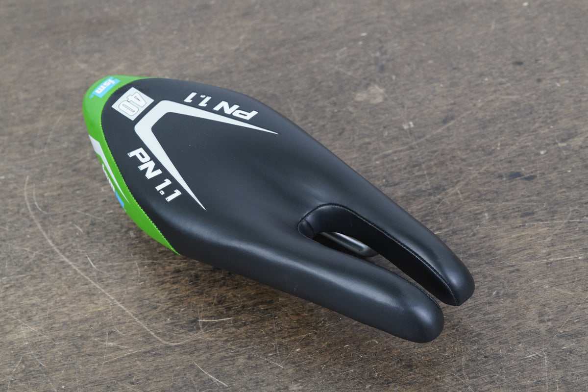 110mm ISM 40 PN 1.1 Alloy Rail TT Triathlon Road Saddle 406g
