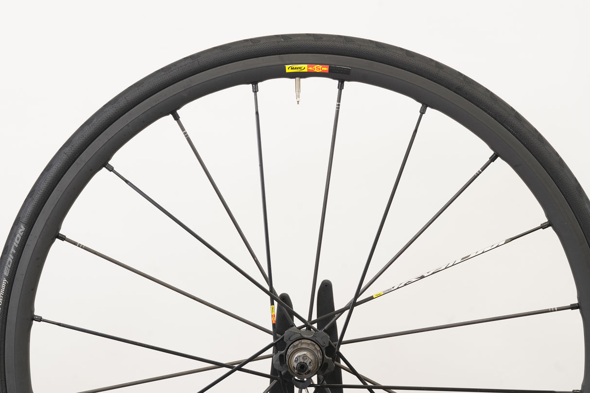 Mavic Ksyrium SLR Alloy Clincher Rim Brake Wheelset Shimano/SRAM 11 Speed