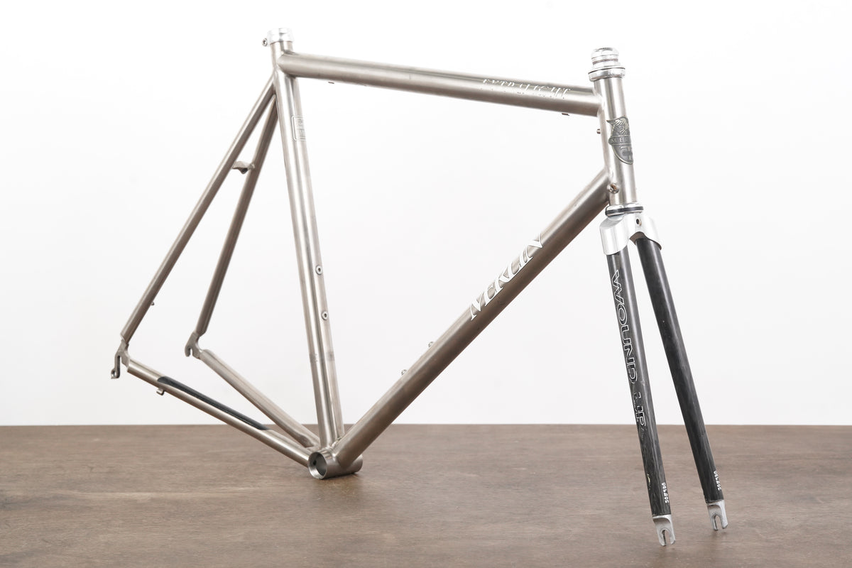 57cm Merlin Extralight Wound Up Titanium Rim Brake Frameset