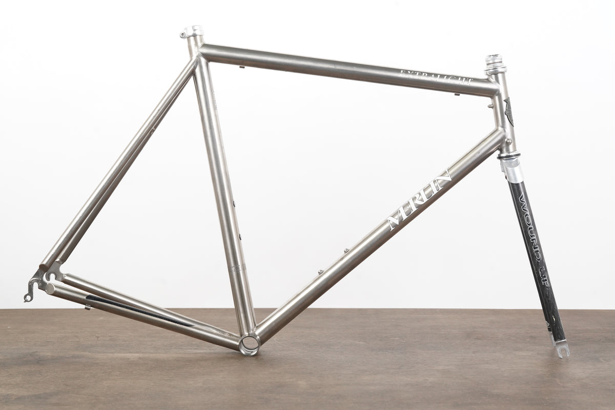 57cm Merlin Extralight Wound Up Titanium Rim Brake Frameset