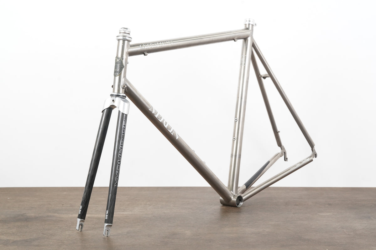 57cm Merlin Extralight Wound Up Titanium Rim Brake Frameset
