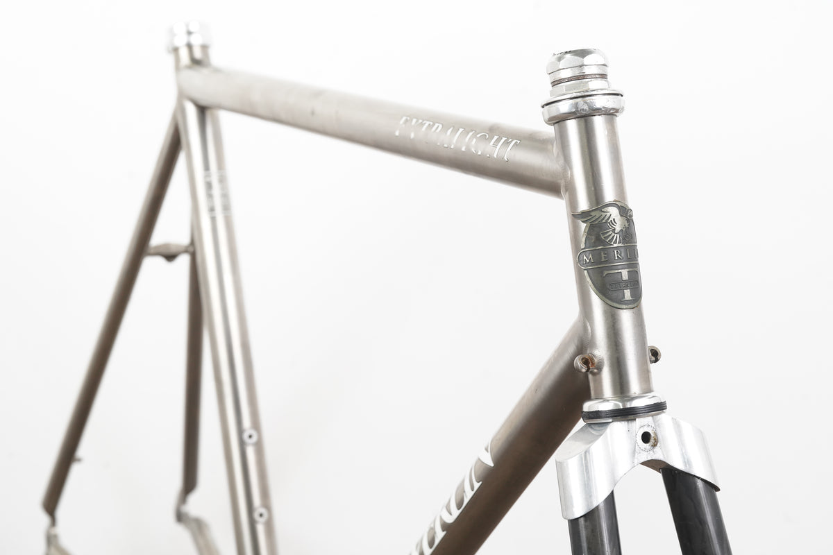 57cm Merlin Extralight Wound Up Titanium Rim Brake Frameset
