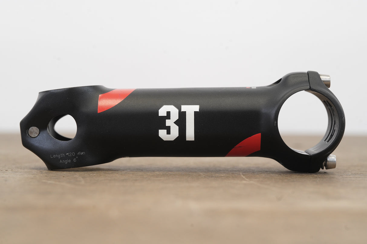3T ARX II Team 120mm ±6 Degree Alloy Road Stem 136g 1 1/8" 31.8mm