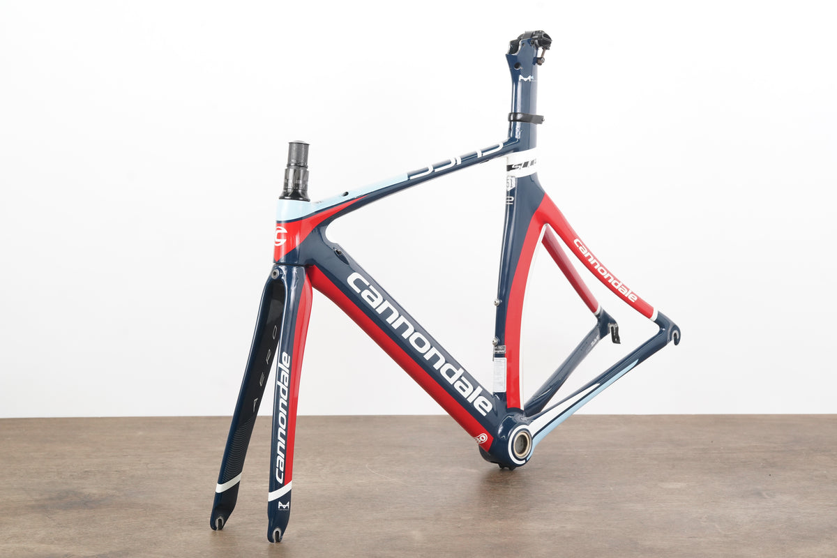 51cm Cannondale Slice Hi-Mod Carbon Rim Brake TT Triathlon Frameset HiMod