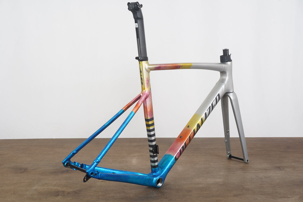 56cm Specialized Allez Sprint V2 Water Effect Alloy Disc Brake Road Frameset