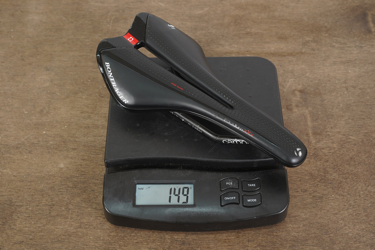 138mm Bontrager Paradigm XXX Carbon Rail Road Saddle 149g