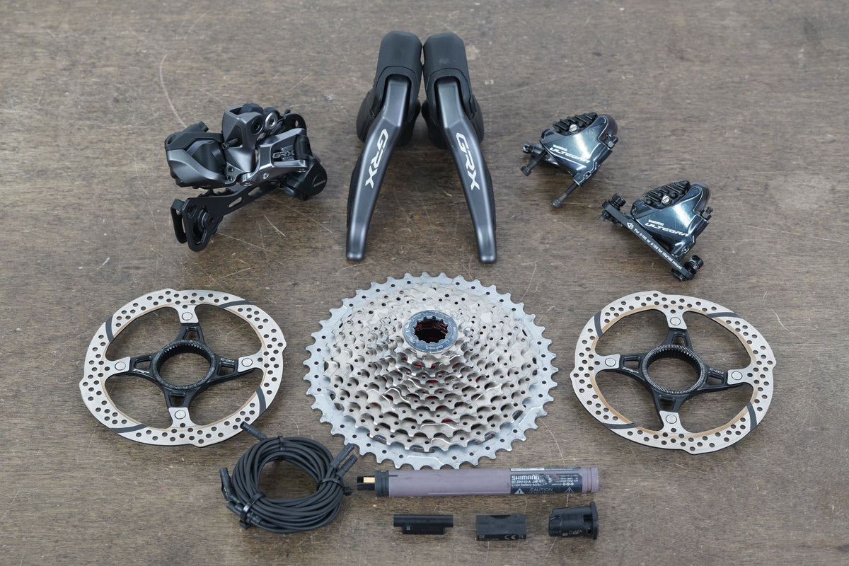 Shimano GRX RX815 Di2 1x11 Speed Electronic Hydraulic Disc Brake Groupset RX 815