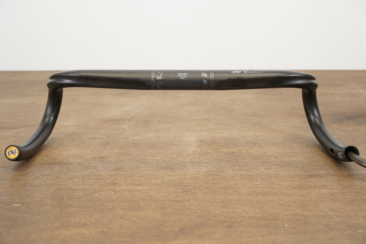 42cm Easton EC70 AX Carbon Compact Gravel Handlebar 31.8mm EC 70