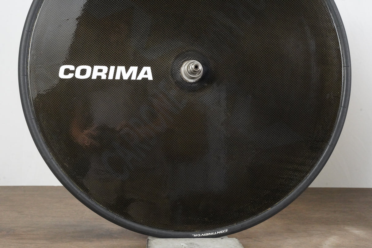 Corima Disc Tubular Carbon Track Wheelset + Wheel Bags Fixed Gear