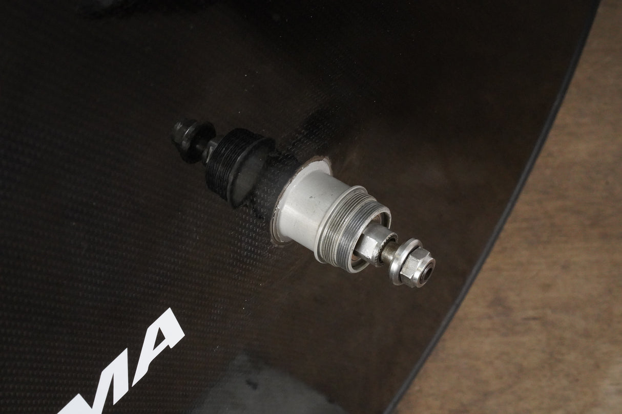 Corima Disc Tubular Carbon Track Wheelset + Wheel Bags Fixed Gear