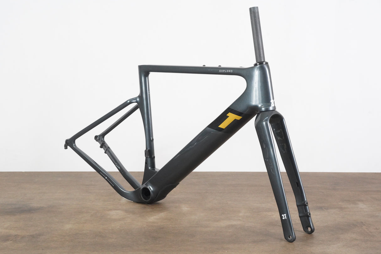 NEW 51cm 3T Exploro Ultra Di2 Carbon Disc Brake Gravel Frameset