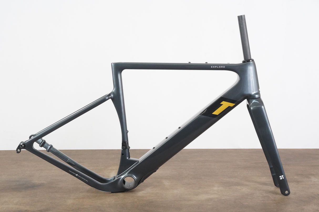 NEW 51cm 3T Exploro Ultra Di2 Carbon Disc Brake Gravel Frameset