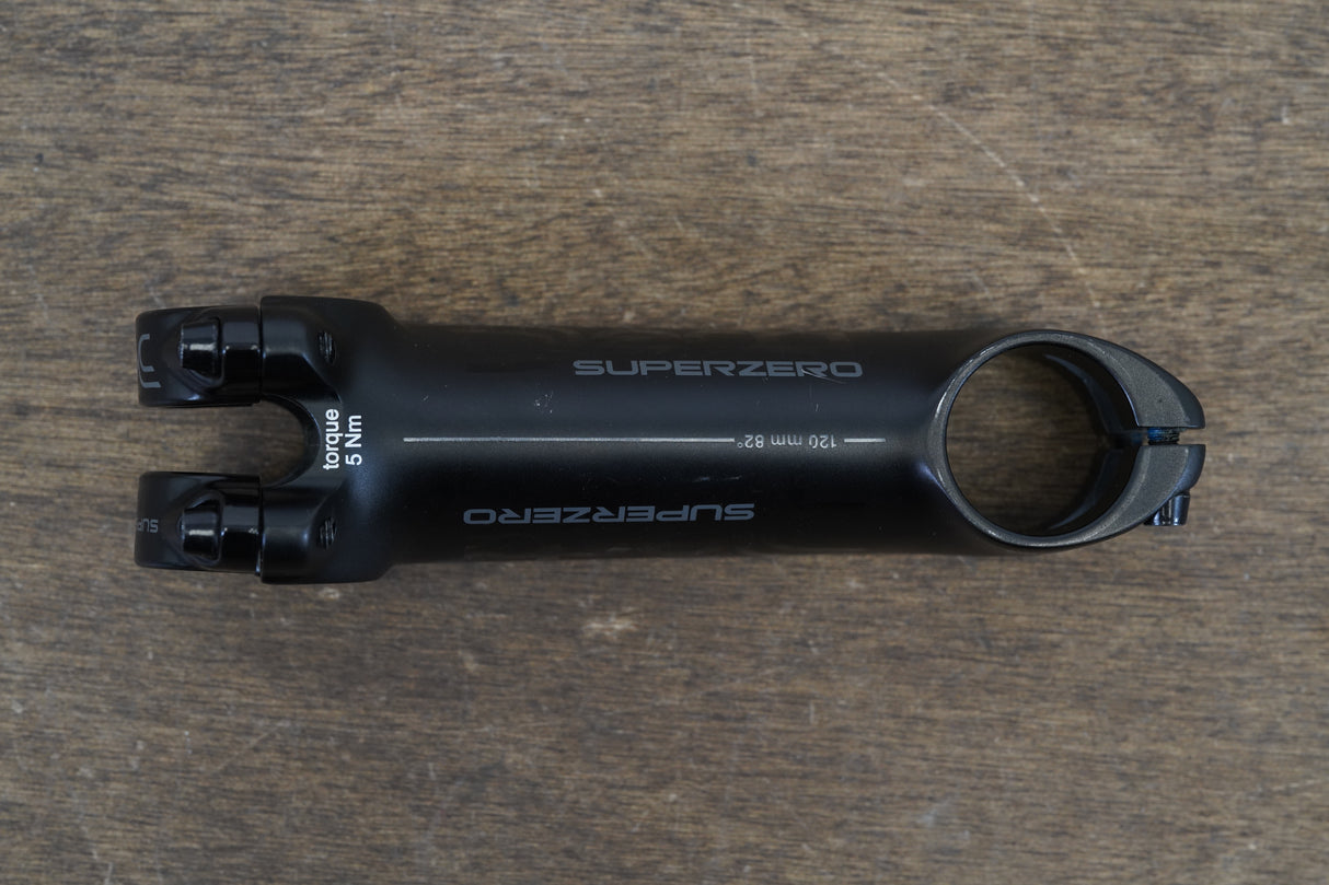 Deda Elementi Superzero 120mm ±6 Degree Alloy Stem 156g 1 1/8" 31.8mm