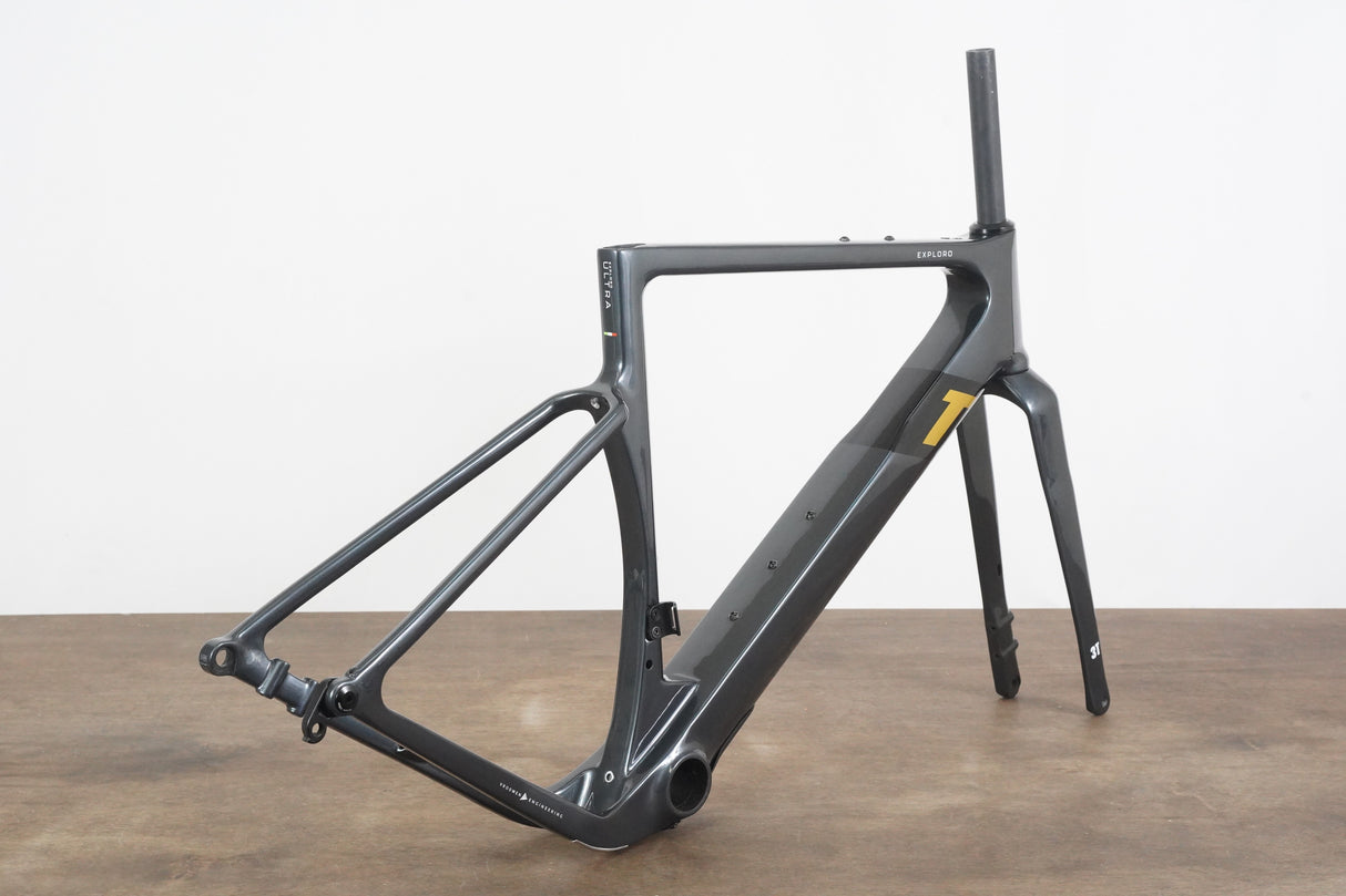 NEW 51cm 3T Exploro Ultra Di2 Carbon Disc Brake Gravel Frameset